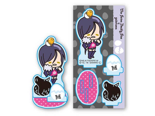 The Seven Deadly Sins x Gudetama: Acrylic Figure /Merlin x Gudetama