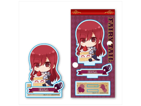 Fairy Tail Gyugyutto Acrylic Figure: Erza Scarlet