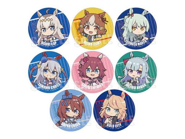 Anime Uma Musume Cinderella Gray: Trading Badges Pukashu 1 Box 8Pcs