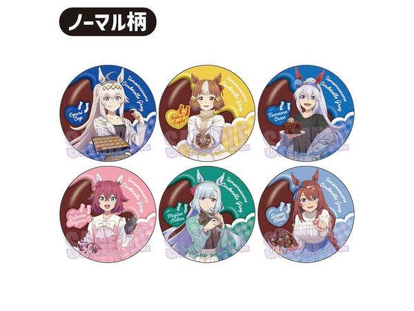 Anime Uma Musume Cinderella Gray: Trading Can Badge Chocolate 1 Box 7pcs