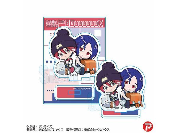 Mobile Suit Gundam GQuuuuuuX: Gyugyutto Mini Stand Machu & Shuuji