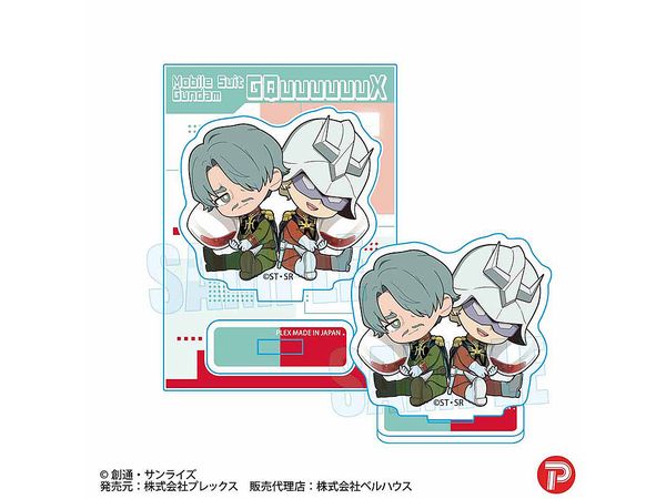 Mobile Suit Gundam GQuuuuuuX: Gyugyutto Mini Stand Sharia & Char