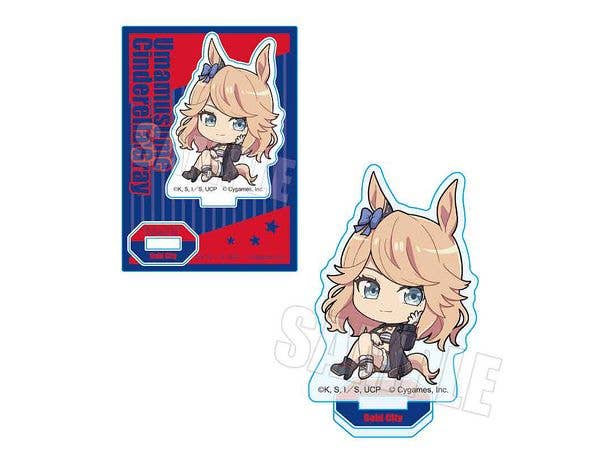 Anime Uma Musume Cinderella Gray: Pukasshu Mini Stand Gold City