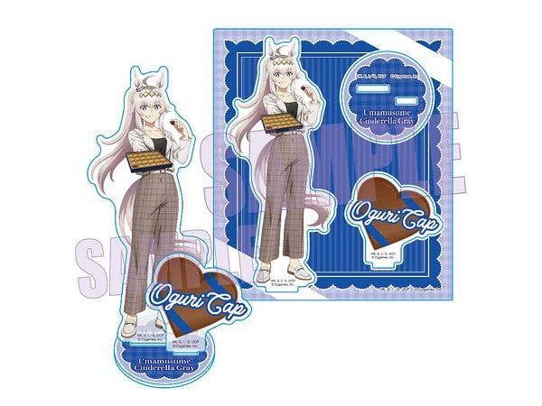 Anime Uma Musume Cinderella Gray: Acrylic Stand - Oguri Cap (Chocolate)
