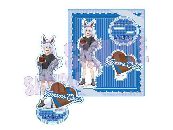 Anime Uma Musume Cinderella Gray: Acrylic Stand Tamamo Cross (Chocolate)