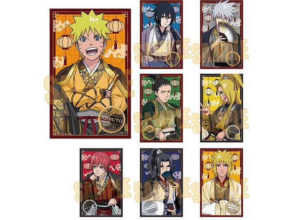 Naruto Shippuden: Trading Sticker /Throne ver. 1Box 8pcs