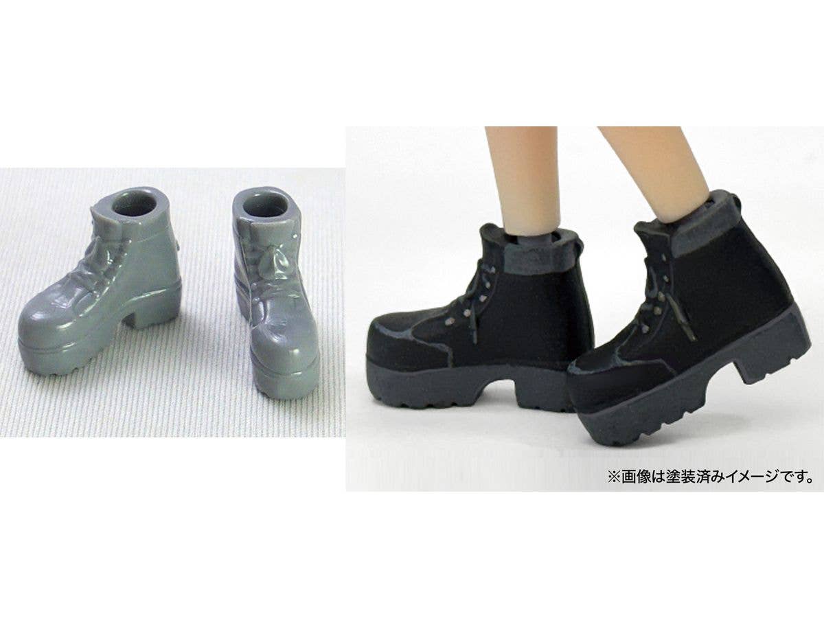 1/12 Scale Shoes Series (2) Thick Sole Boots