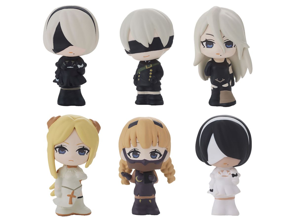 NieR: Automata Soft Vinyl Collection Vol.1: 1Box (6pcs)