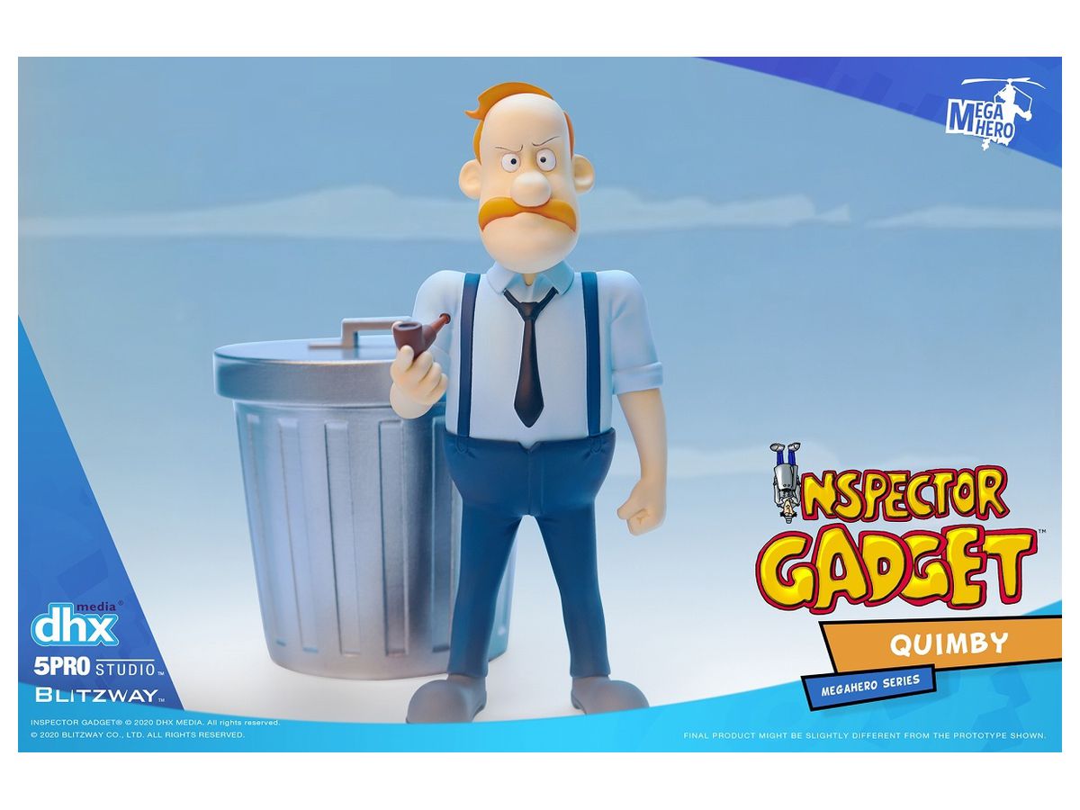 Mega Hero Series: Inspector Gadget: Chief Quimby Action Figure