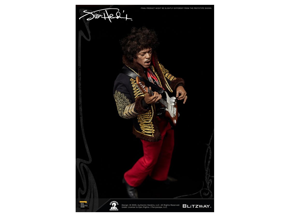 Premium Ultimate Masterpiece Jimi Hendrix Action Figure BW-UMS11201