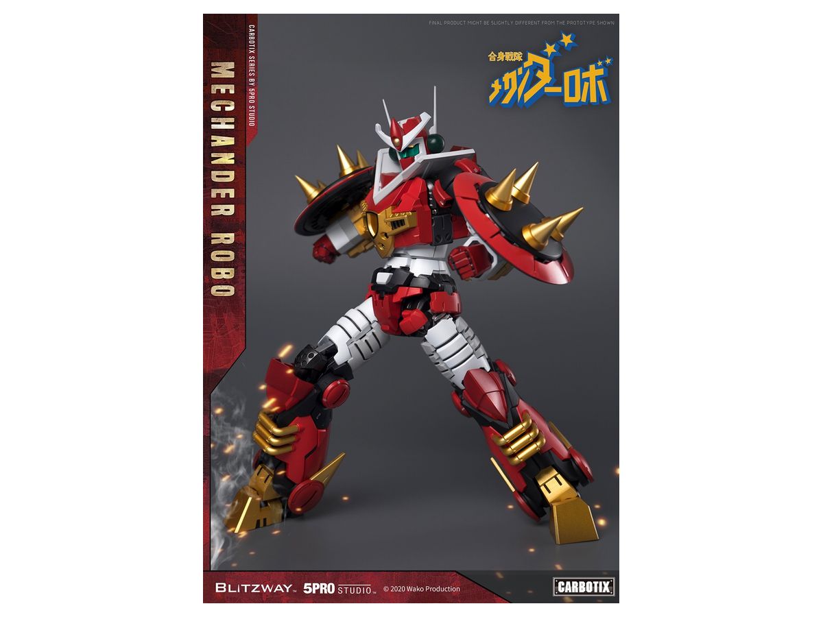 Carbotix Gasshin Sentai Mechander Robo: Mechander Robo Action Figure
