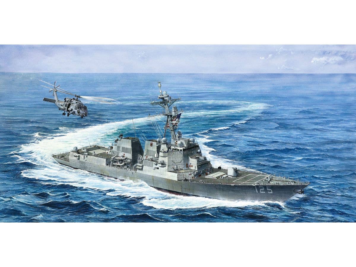US Navy Arleigh Burke-class Flight III Missile Destroyer USS Jack.H.Lucas DDG-125