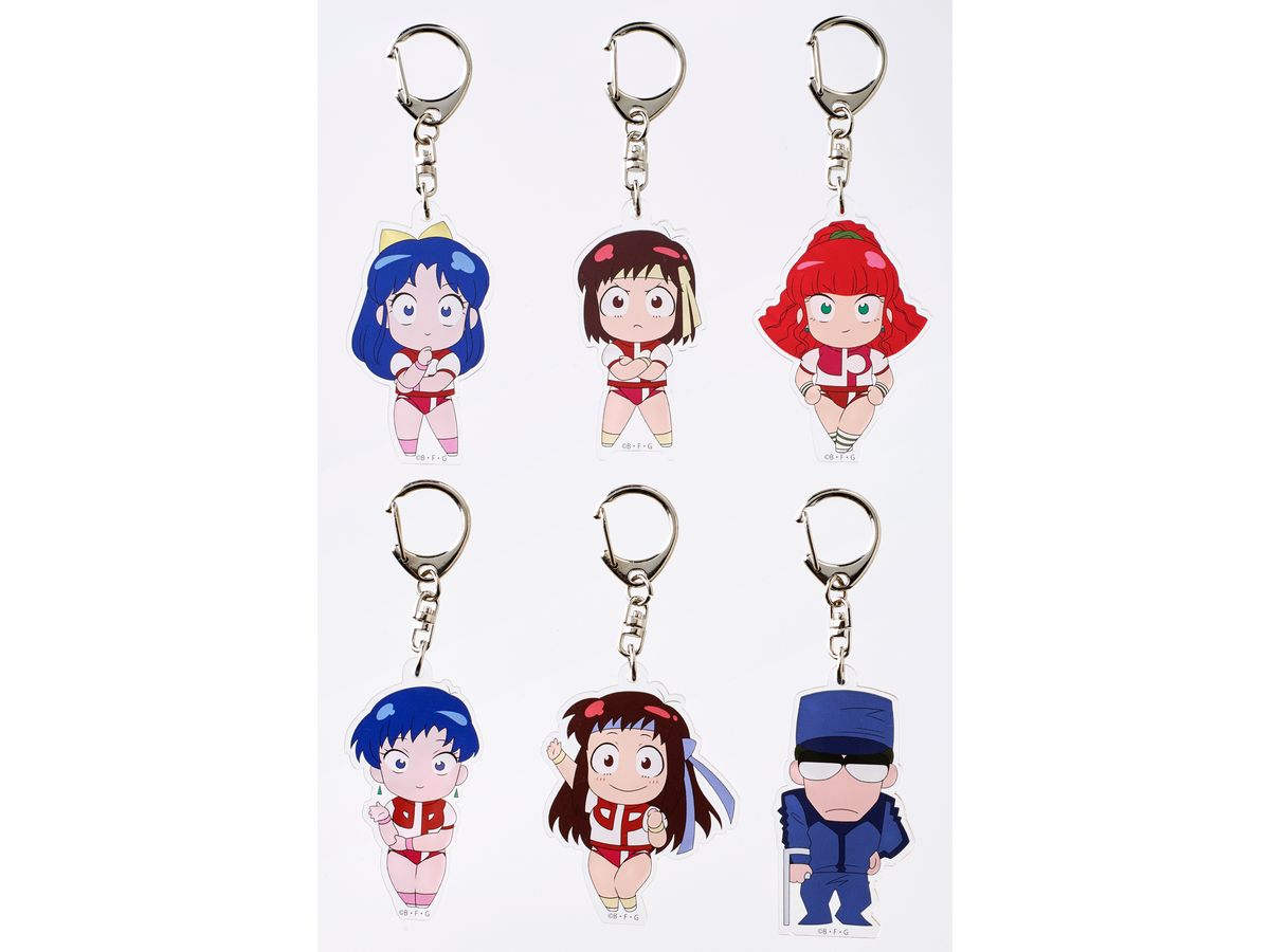 Gunbuster: Acrylic Keychain (6pcs Set)