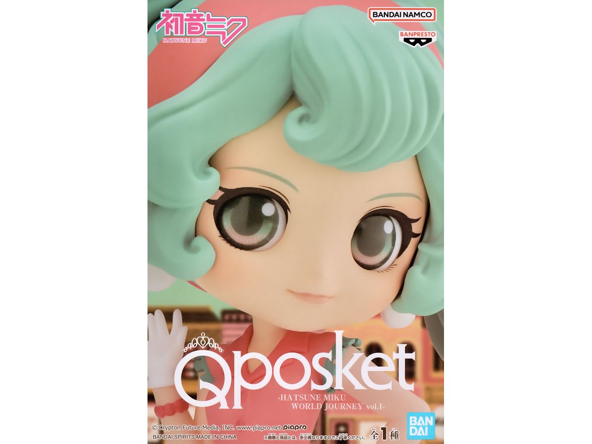 Q Posket Hatsune Miku World Journey Vol.1