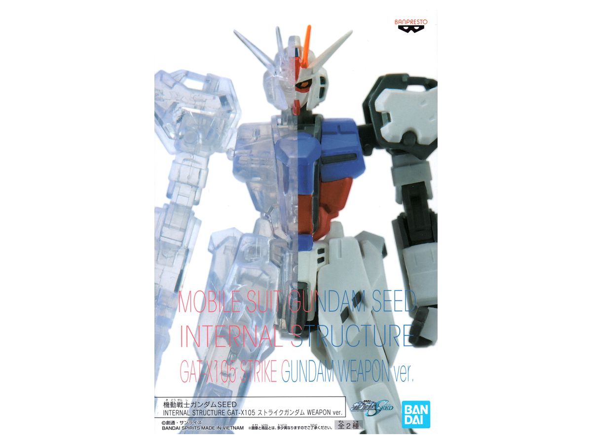 Mobile Suit Gundam SEED INTERNAL STRUCTURE GAT-X105 Strike Gundam Weapon Ver. A