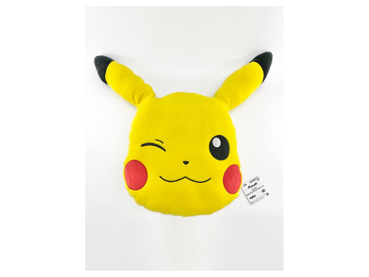 Pokemon Fuwa Muni Big Face Cushion Pikachu
