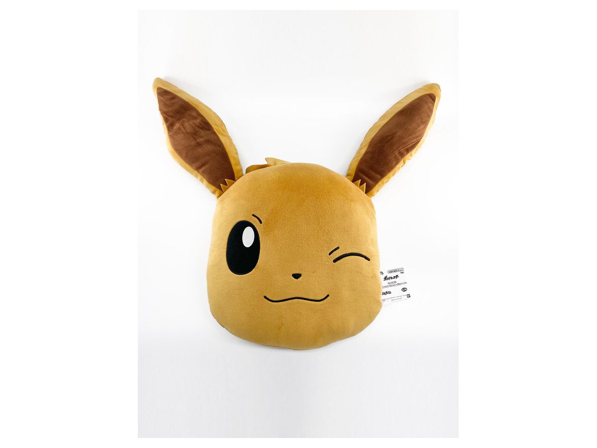 Pokemon Fuwa Muni Big Face Cushion Eevee