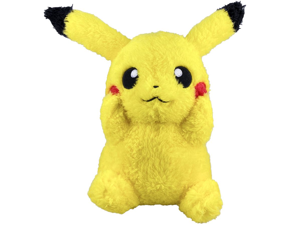 Pokemon Hokkori Healing Big Stuffed Toy Pikachu