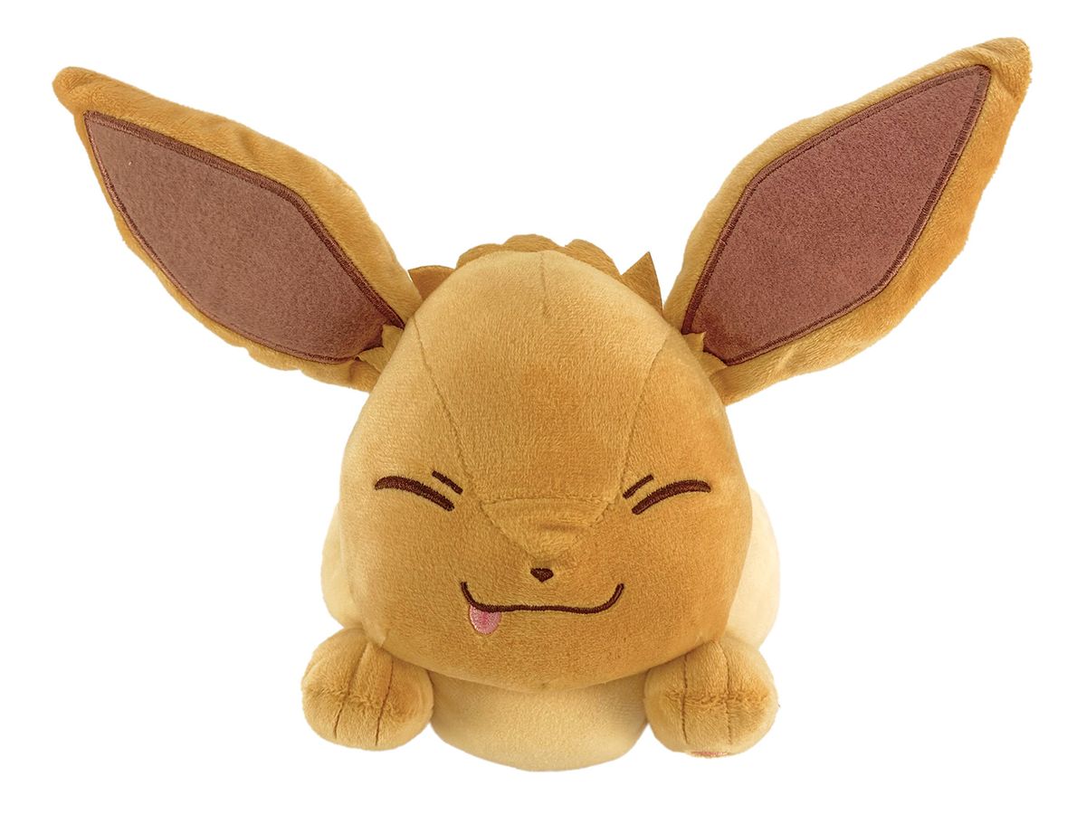 Pokemon Big Stuffed Toy Cafe Art Eevee