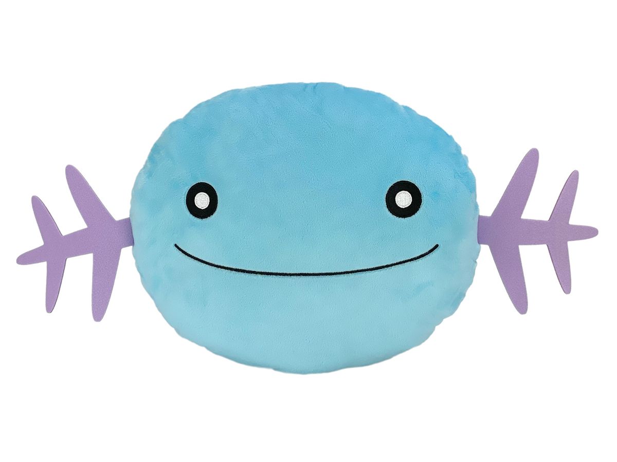 Pokemon Face-shaped Plush Cushion Wooper