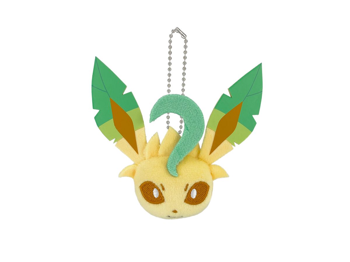 Pokemon Ball Chain Face Stuffed Toy vol.2 C Leafeon