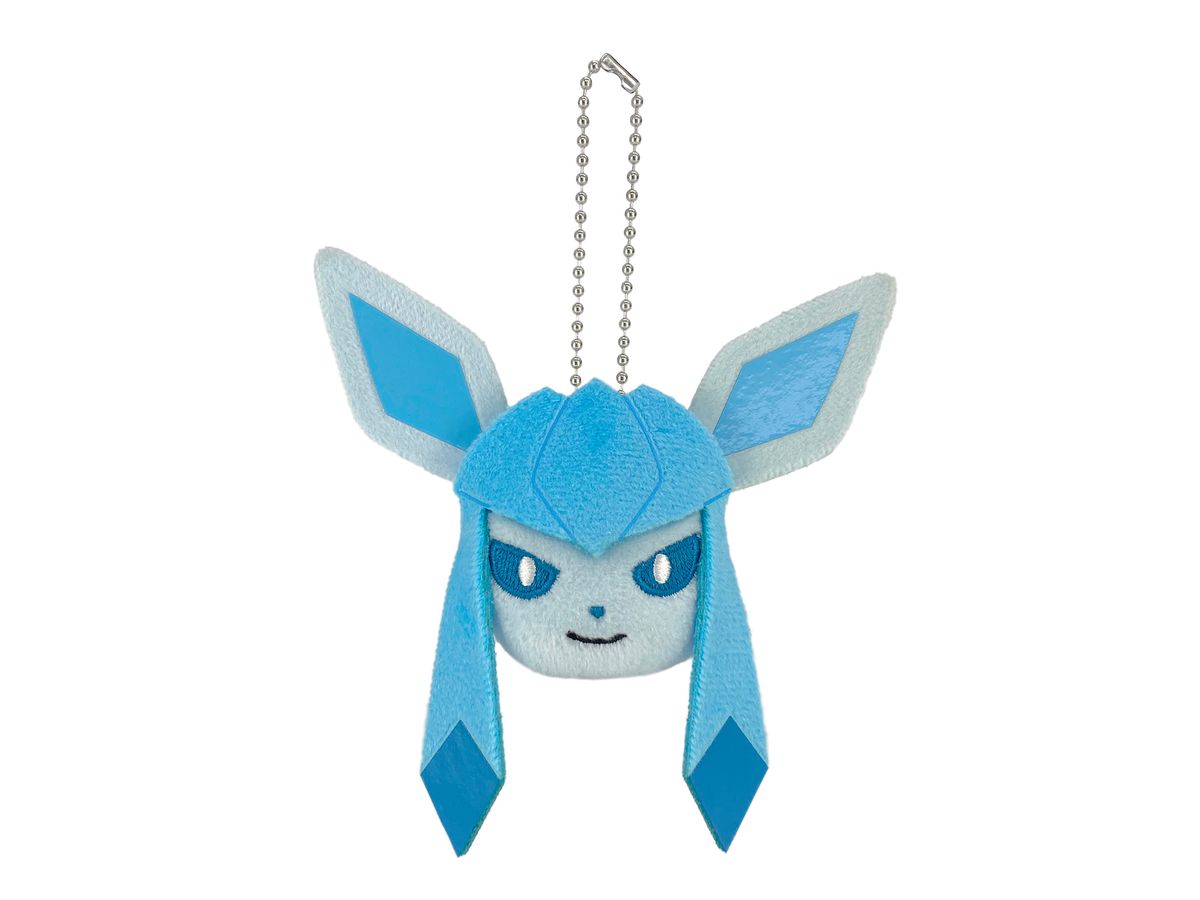Pokemon Ball Chain Face Stuffed Toy vol.2 D Glaceon