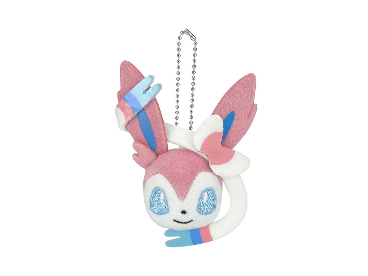 Pokemon Ball Chain Face Stuffed Toy vol.2 E Sylveon