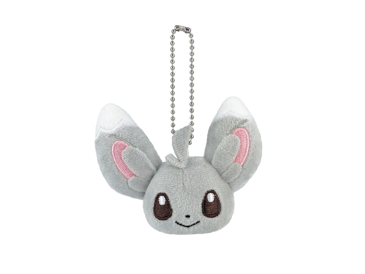 Pokemon face plush toy with ball chain vol.3 Minccino C