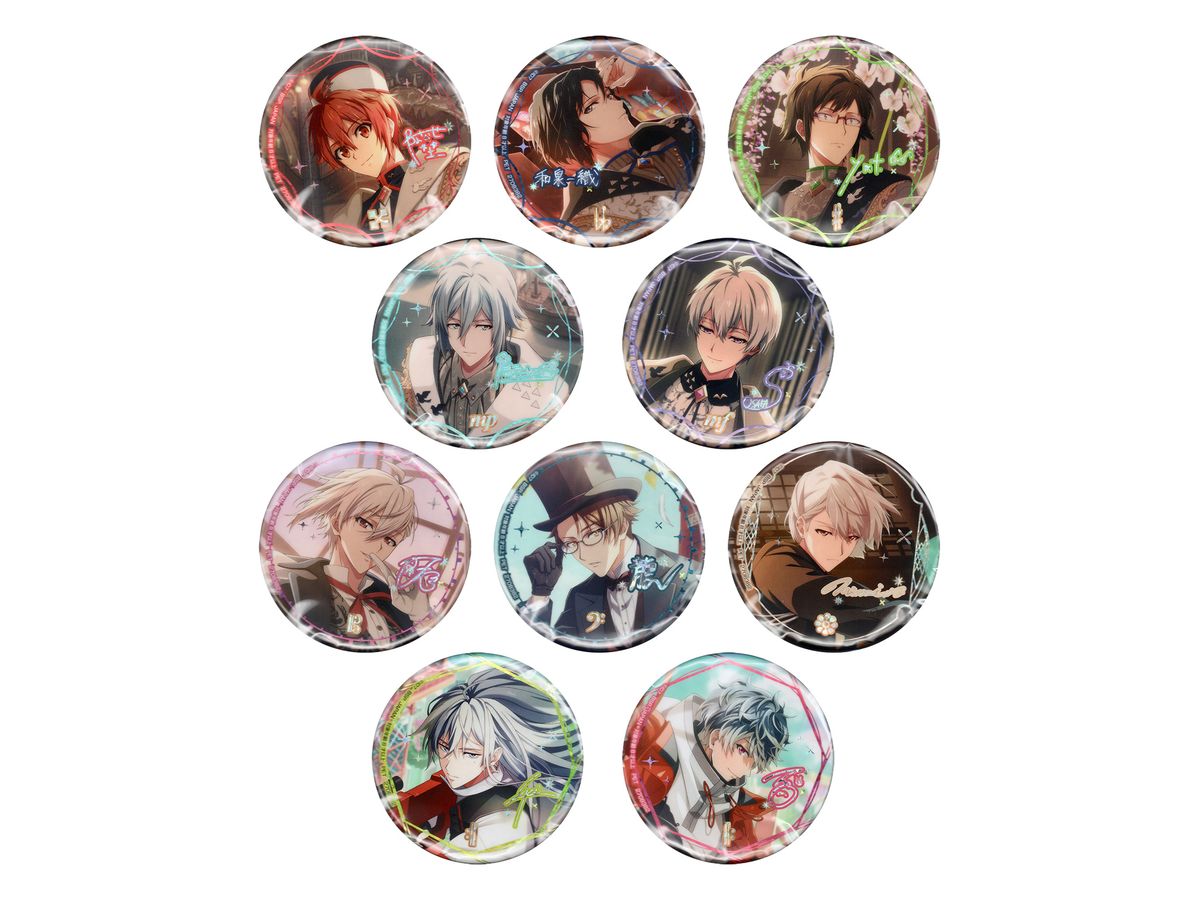 IDOLiSH7 Hologram Can Badge 2022 Anniversary Ver. 1Box 10pcs (Random)
