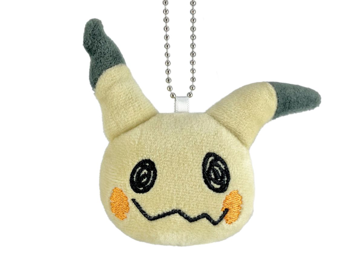 Pokemon Ball Chain Face Stuffed Toy B Mimikyu