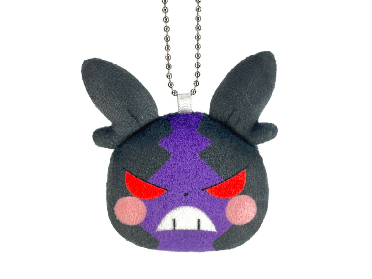 Pokemon Ball Chain Face Stuffed Toy D Morpeko (Hungry)