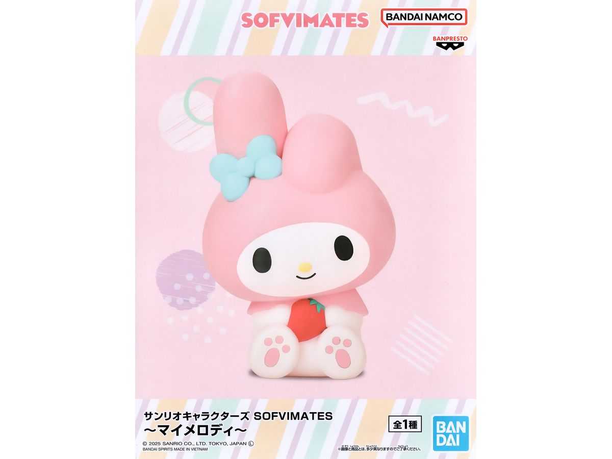 Sanrio Characters SOFVIMATES My Melody