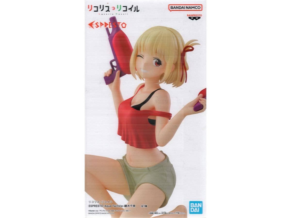 [Used Item: Unopened] Lycoris Recoil ESPRESTO -Aqua Twinkle- Chisato Nishikigi