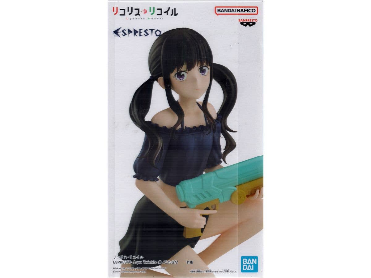[Used Item: Unopened] Lycoris Recoil ESPRESTO -Aqua Twinkle- Takina Inoue