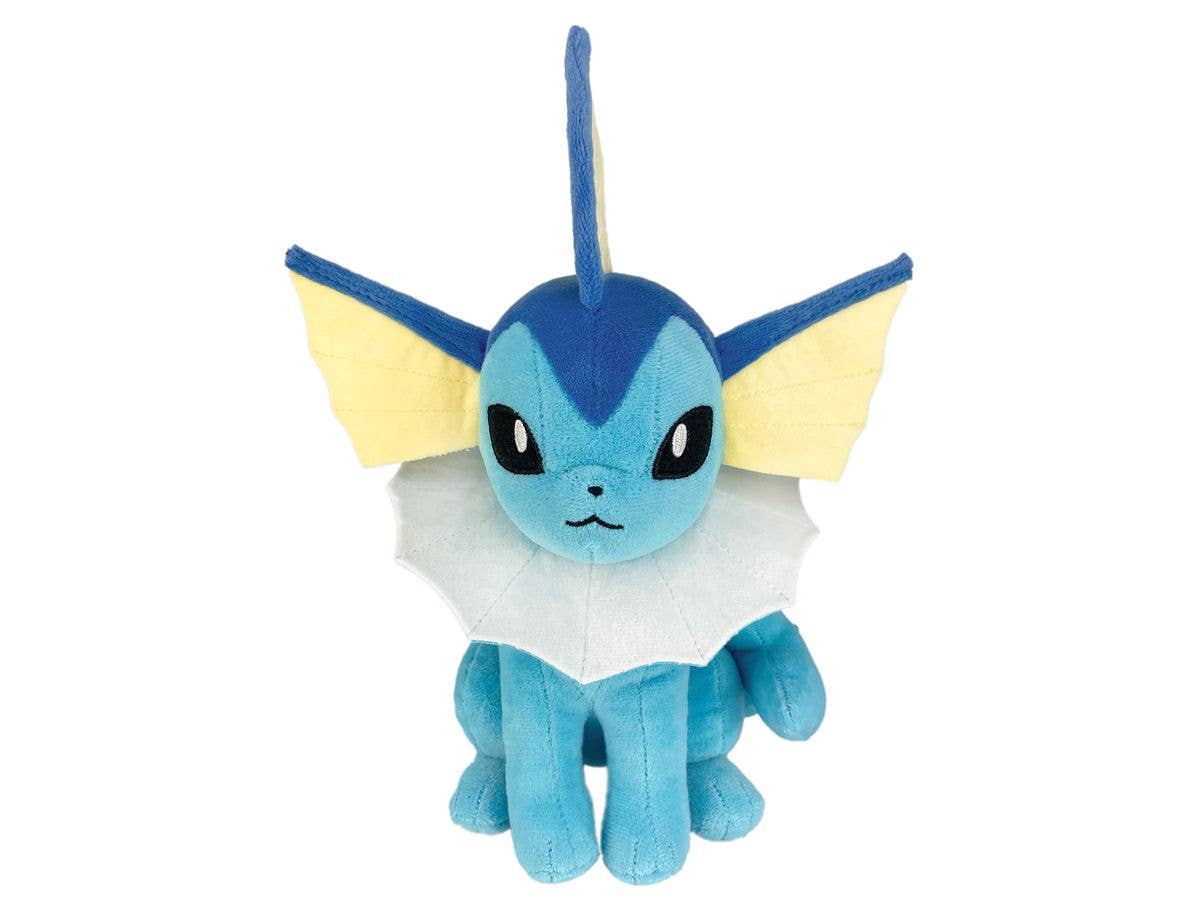 Pokemon Fluffy Plush Toy Eevee Friends A Vaporeon