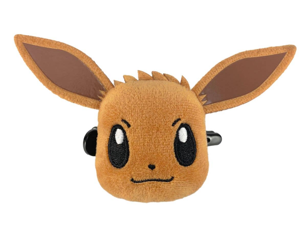 Pokemon Face Plush Clip Eevee A