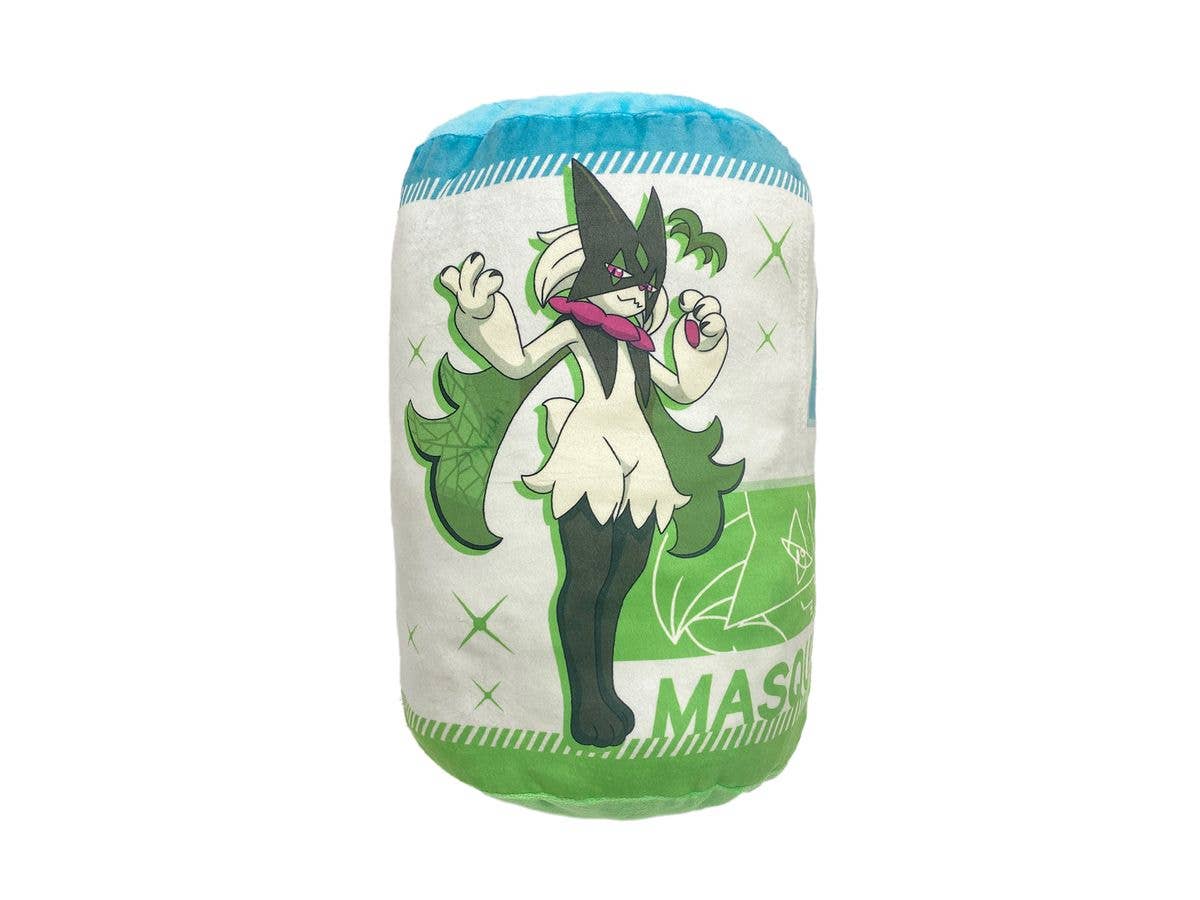 Pokemon Cylindrical Cushion: Riko & Meowscarada A