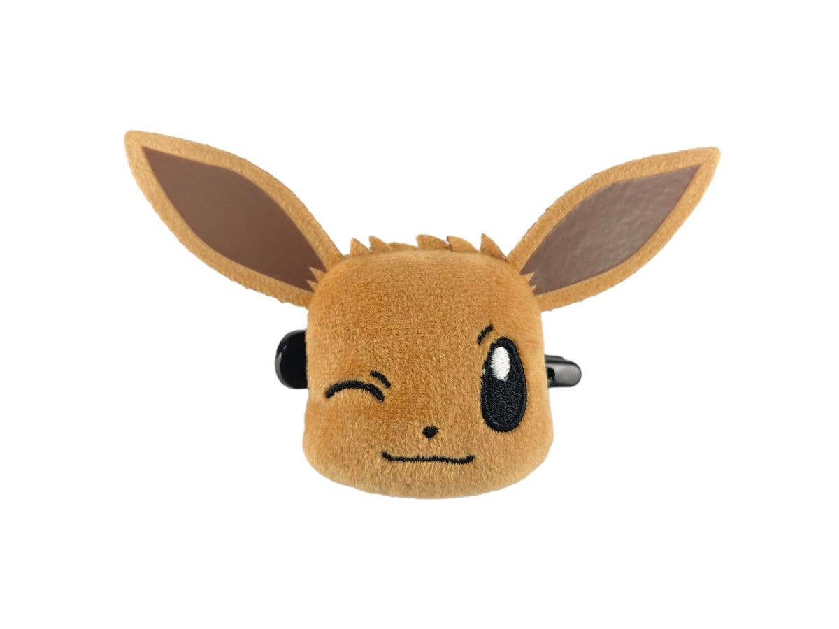 Pokemon Face Plush Clip Eevee A