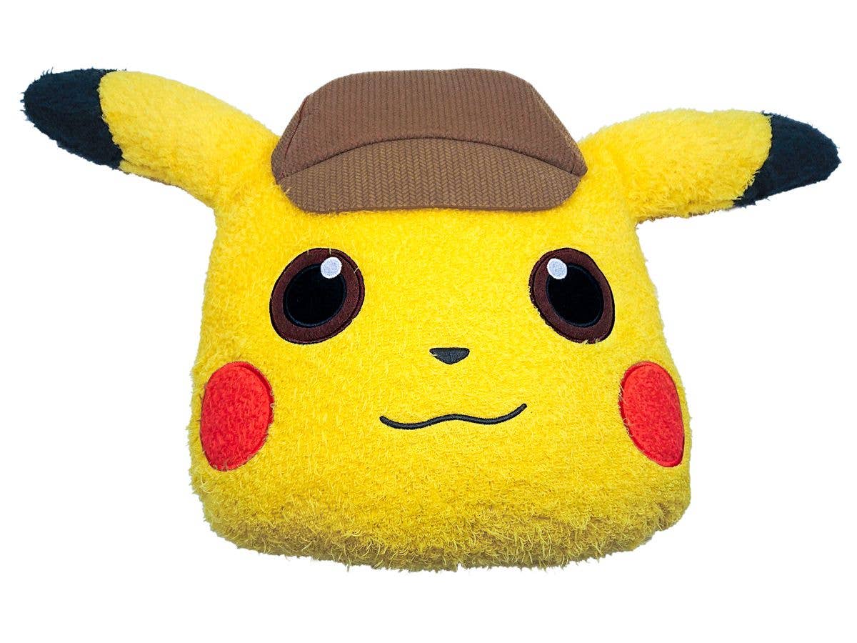 Detective Pikachu Big Face Cushion A