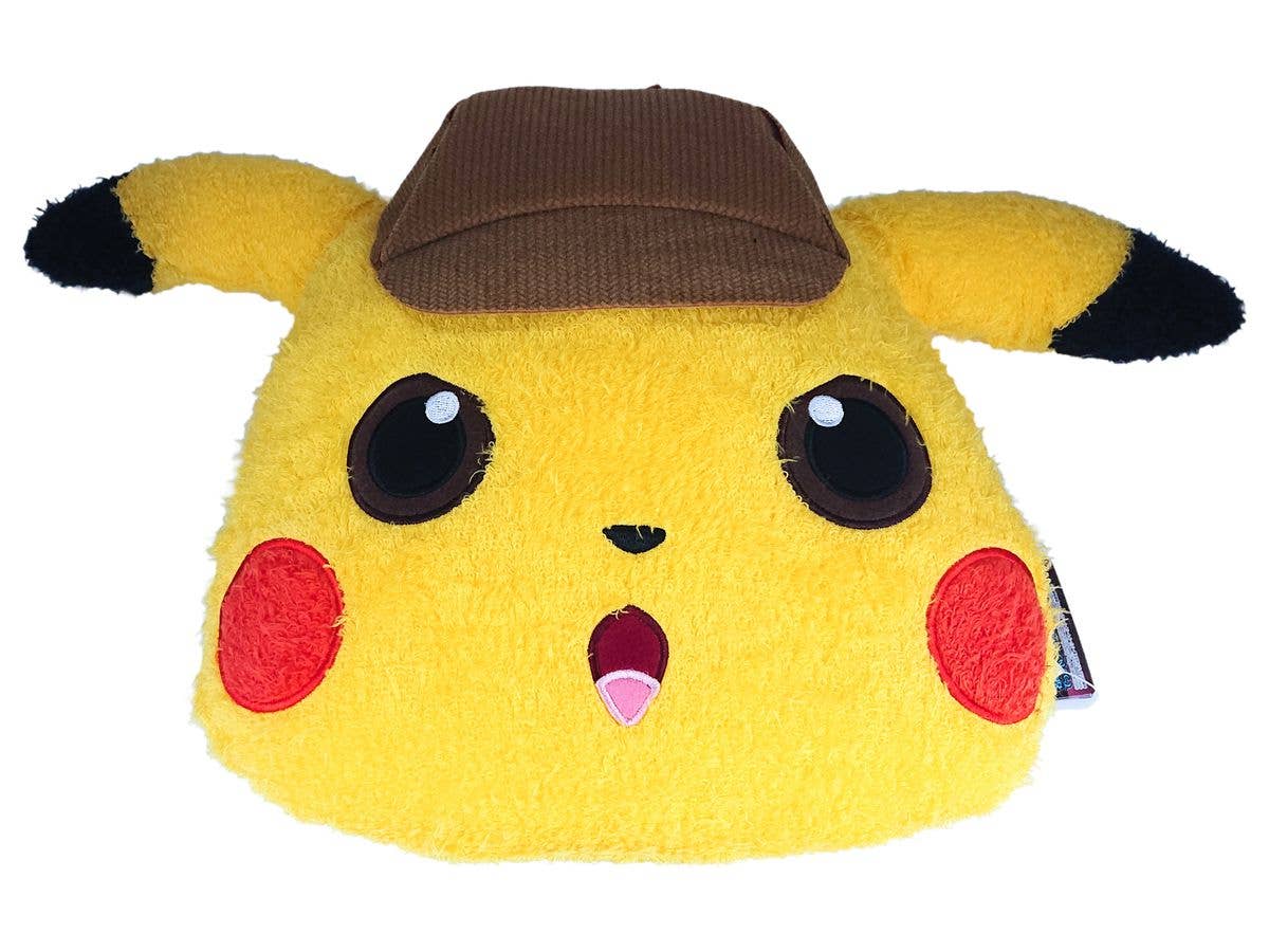 Detective Pikachu Big Face Cushion B