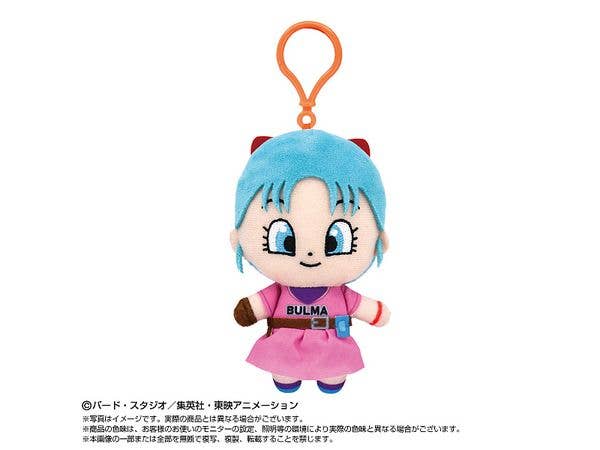 Dragon Ball: Chibi Plush Mascot Bulma With Plastic Hook