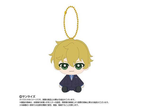 Mobile Suit Gundam 00 Chibi Plush Sitting Mascot Graham Aker