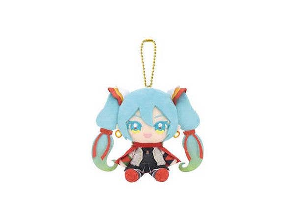 Hatsune Miku x Mobile Fighter G Gundam Chibi Plush Sitting Mascot