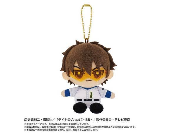 Ace Of Diamond Act II -Second Season-: Chibi Plush Sitting Mascot Miyuki Kazuya