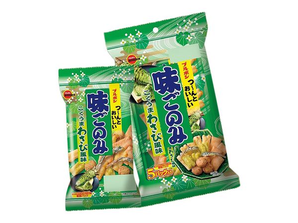 Aji Gonomi Rich and Tasty Wasabi Flavor 5pcks