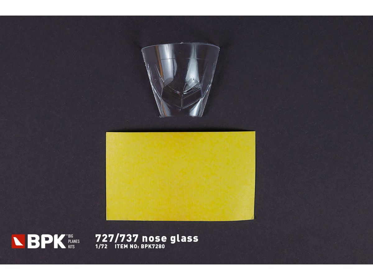 Boeing 727/737 nose glass