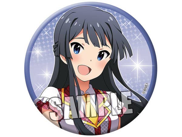 Idol Master Million Live! Can Badge Shizuka Mogami