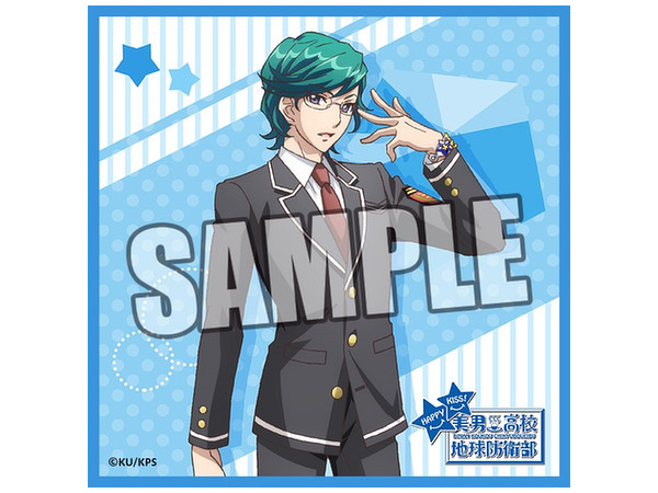 Cute High Earth Defense Club Happy Kiss!: Micro Fiber Mini Towel Taishi Manza