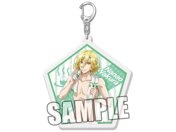 Cute High Earth Defense Club Happy Kiss!: Acrylic Keychain Nanao Wakura
