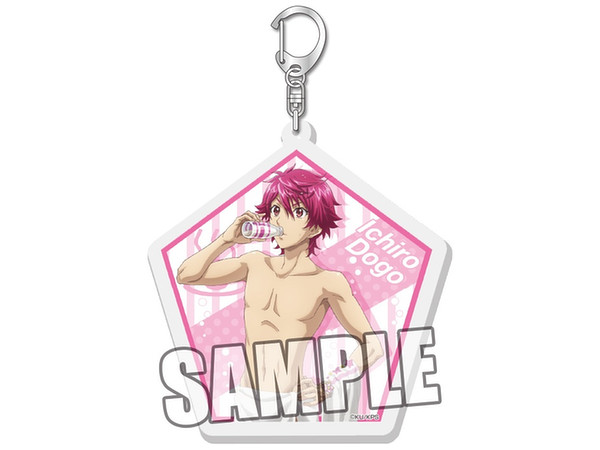 Cute High Earth Defense Club Happy Kiss!: Acrylic Keychain Ichiro Dogo